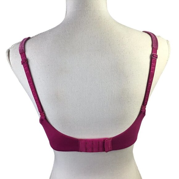 Victoria's Secret Body by Victoria Perfect Shape Size 34D Underwire Velvet - Picture 5 of 8